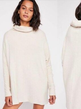 free people we the free kitty thermal tunic sweater